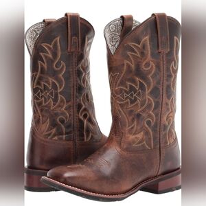 Laredo Women's 7.5 Brown Anita Western Cowboy Boots Style 5602